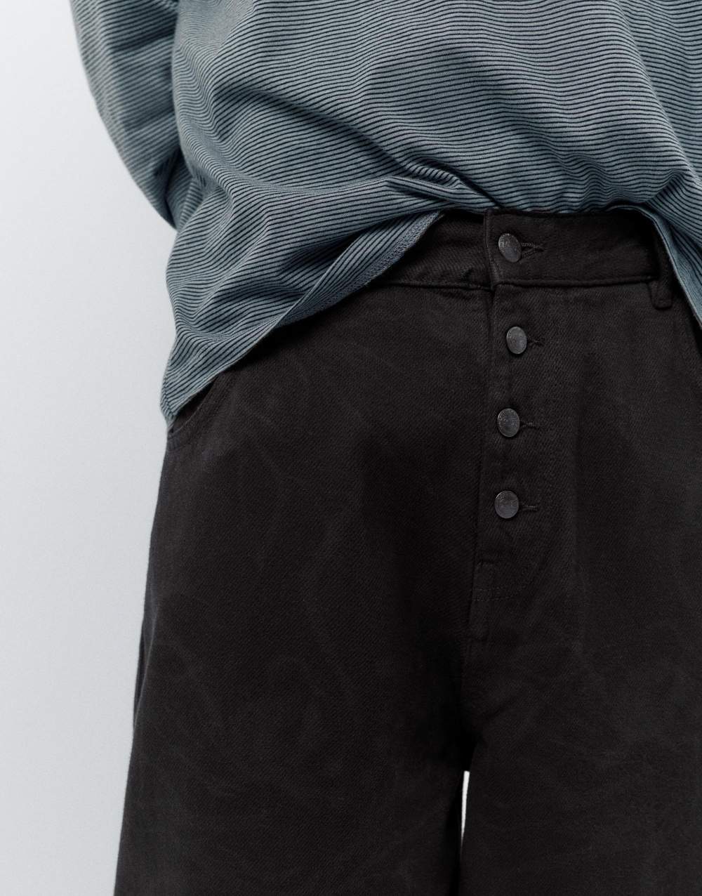 Laser print baggy jeans — صورة المنتج 14 من 25