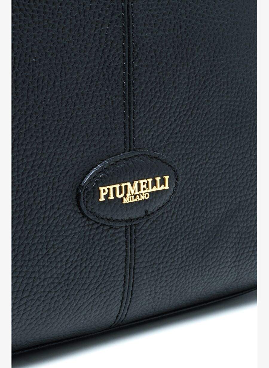 Kadın Omuz Çantası IVONNE L Piumelli Milano Bag D28 Black — Product image 5 of 6