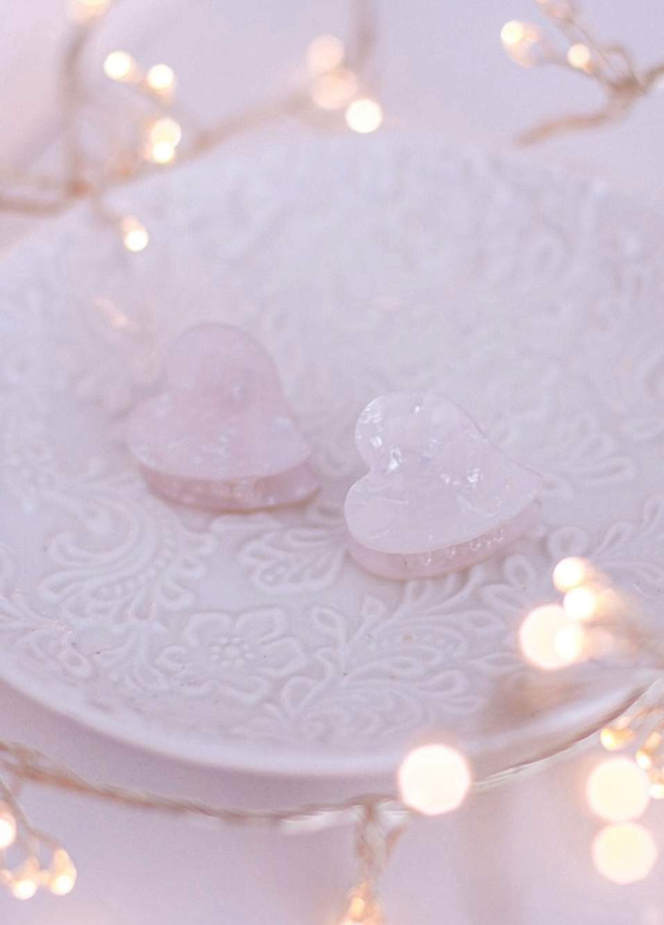Mini Heart White Bone Girl Child Buckle — Product image 4 of 6