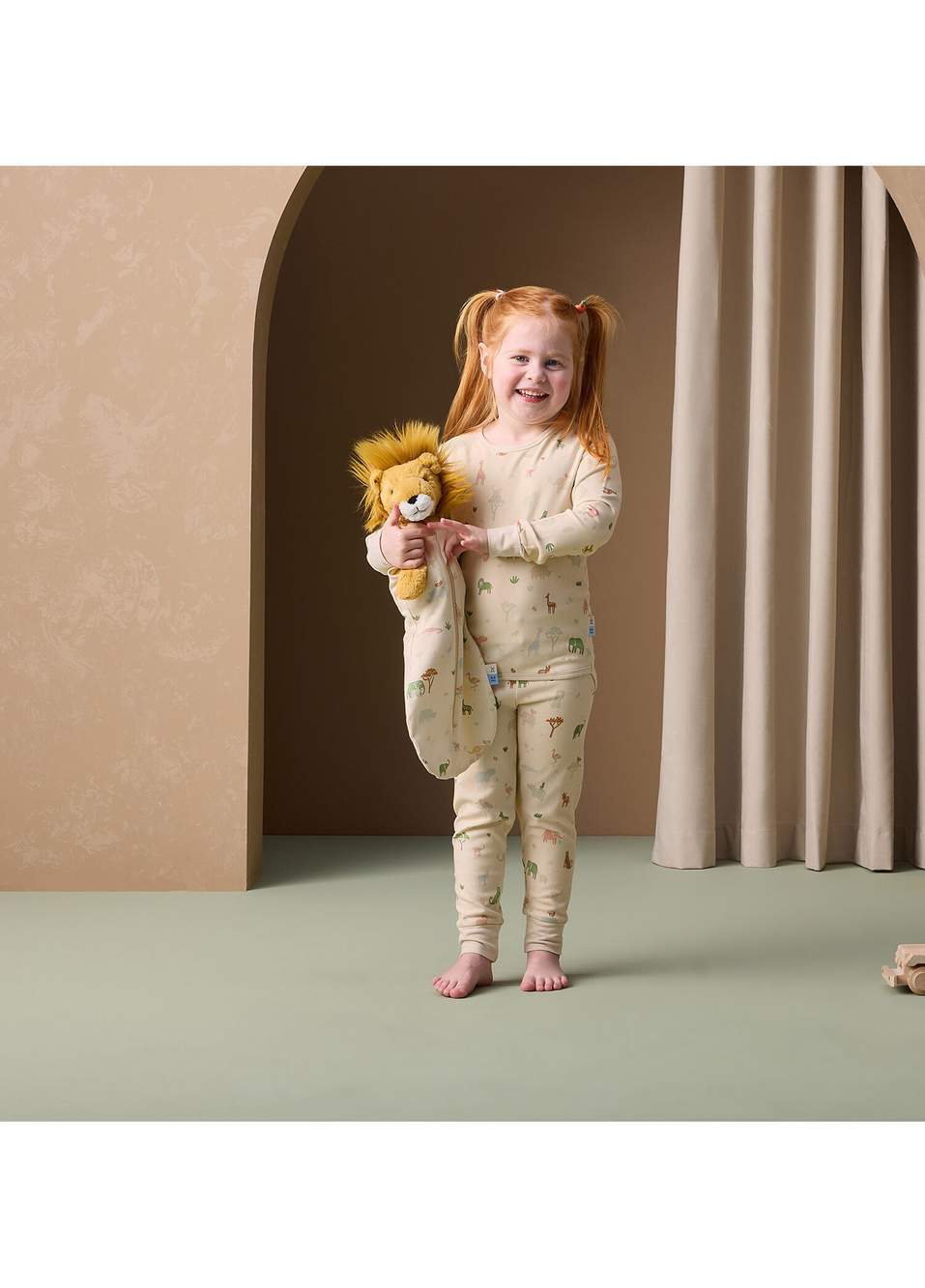 1.0 TOG Organik Pamuklu 2 Parça Uzun Pijama — صورة المنتج 3 من 7