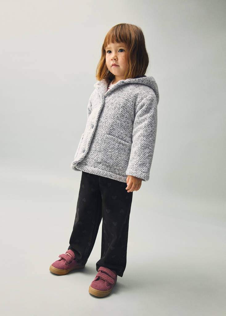 Hooded knitted coat — Product image 3 of 5