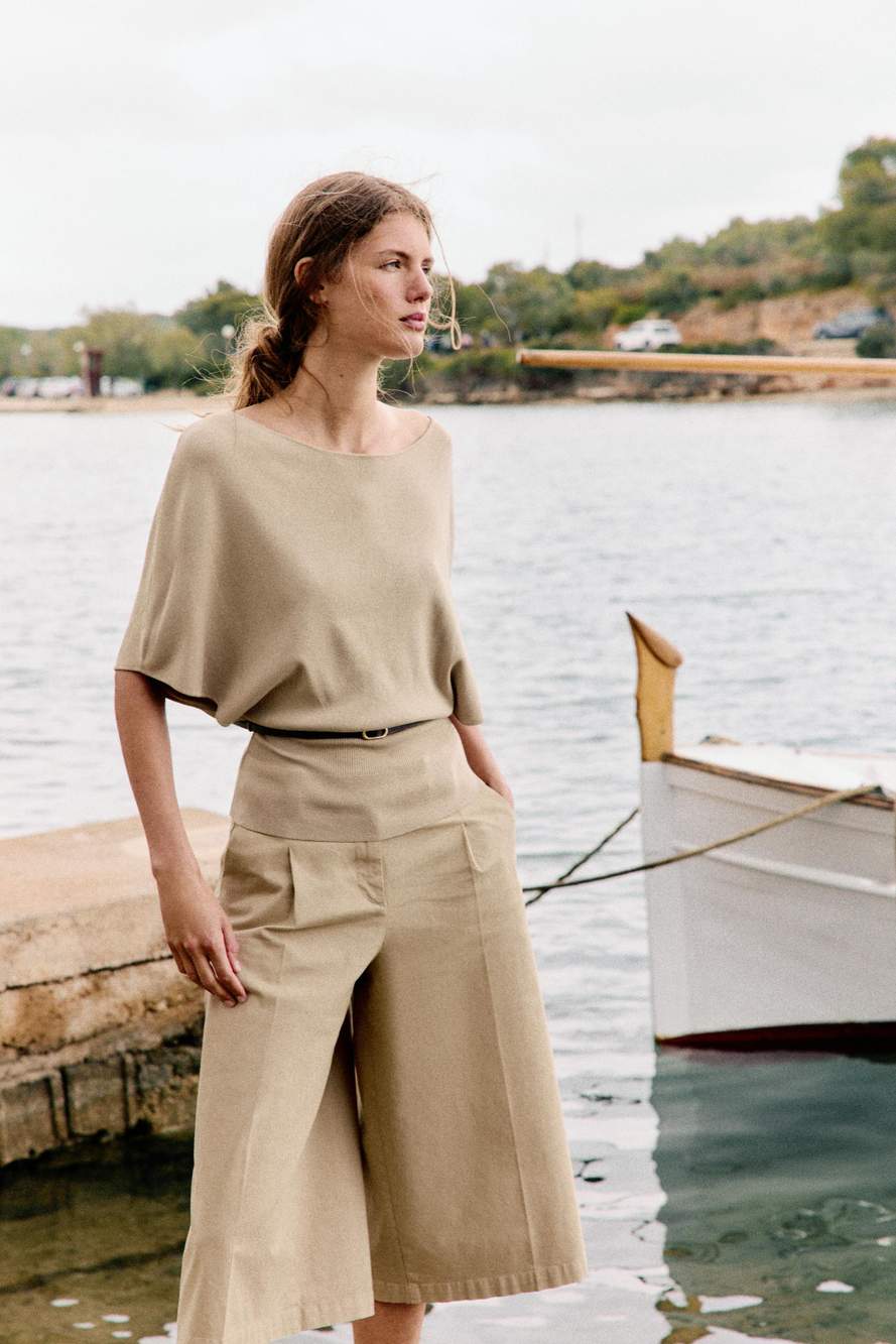 KNIT JUMPER WITH BELT — Product image 5 of 8