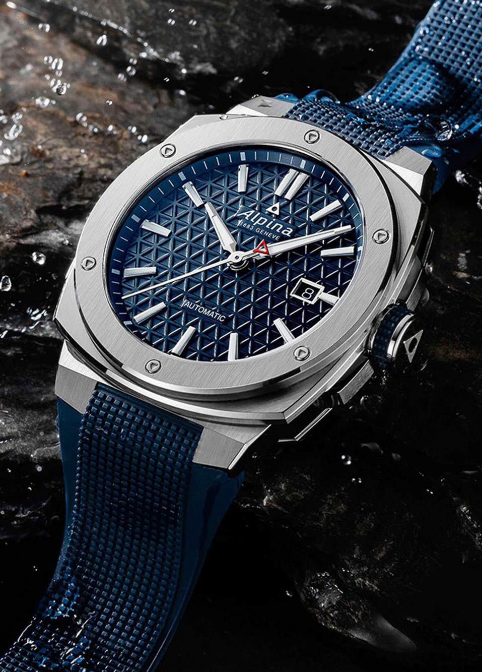 Alpiner AL-525N4AE6 Navy Blue Men's Watch — Product image 4 of 5