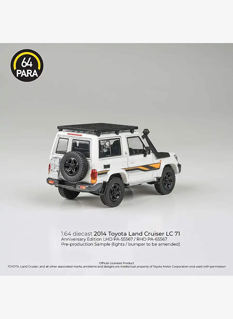 Para64 2023 Toyota Land Cruiser LC71 White Anniversary PA-55567 — صورة المنتج 3 من 4