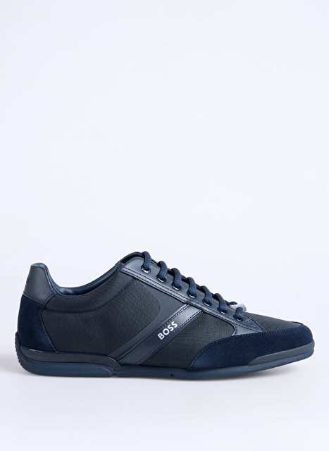 Boss Navy Blue Men's Sneaker Saturn Lowp Mx A N 10216105 01