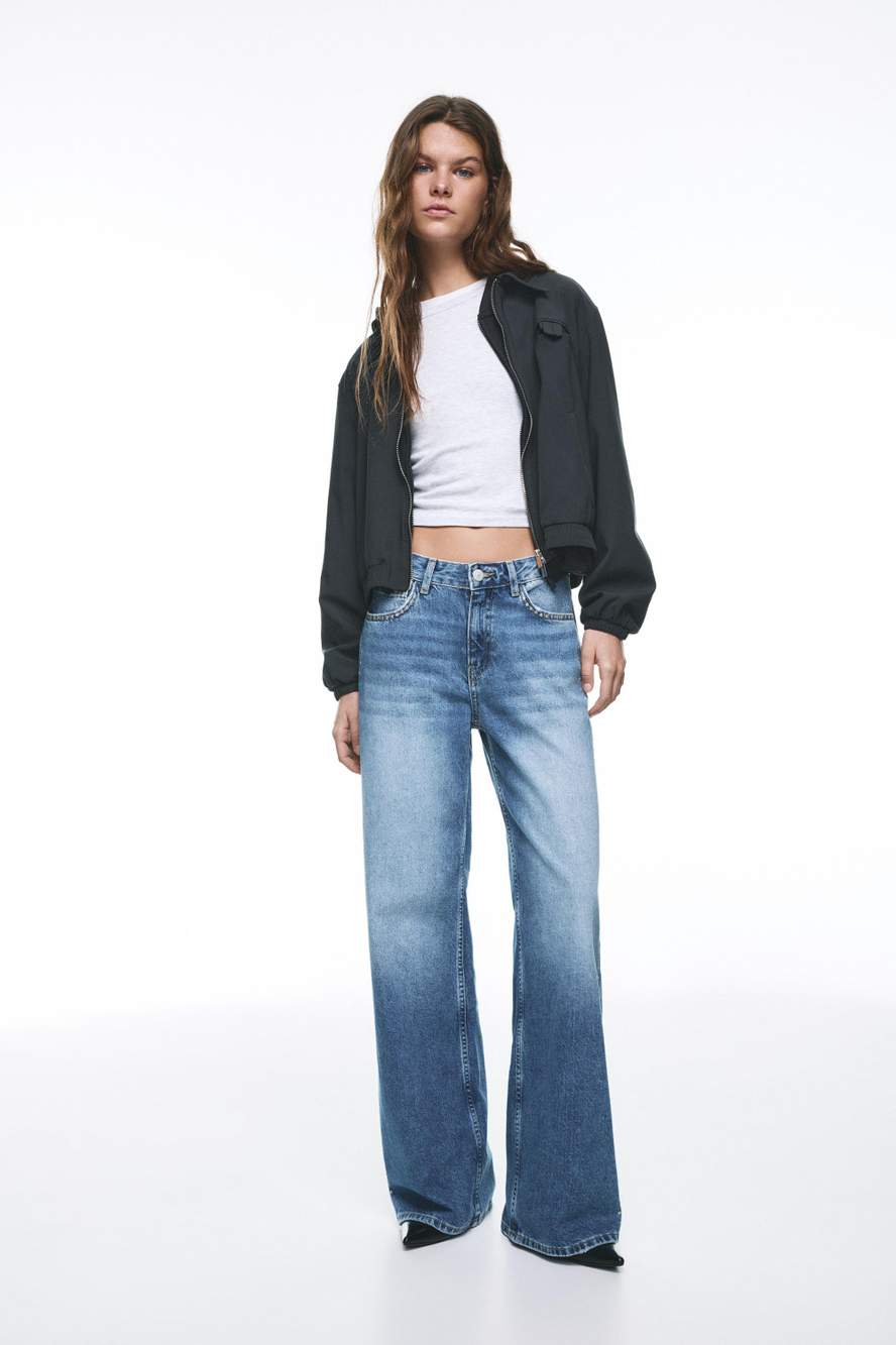 Wide-leg stud jeans — Product image 49 of 60