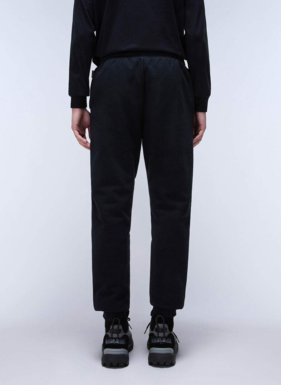 Napapijri NP0A4I320411_M-BOX LOGO Siyah Normal Kalıp Erkek Outdoor Pantolonu — صورة المنتج 4 من 6