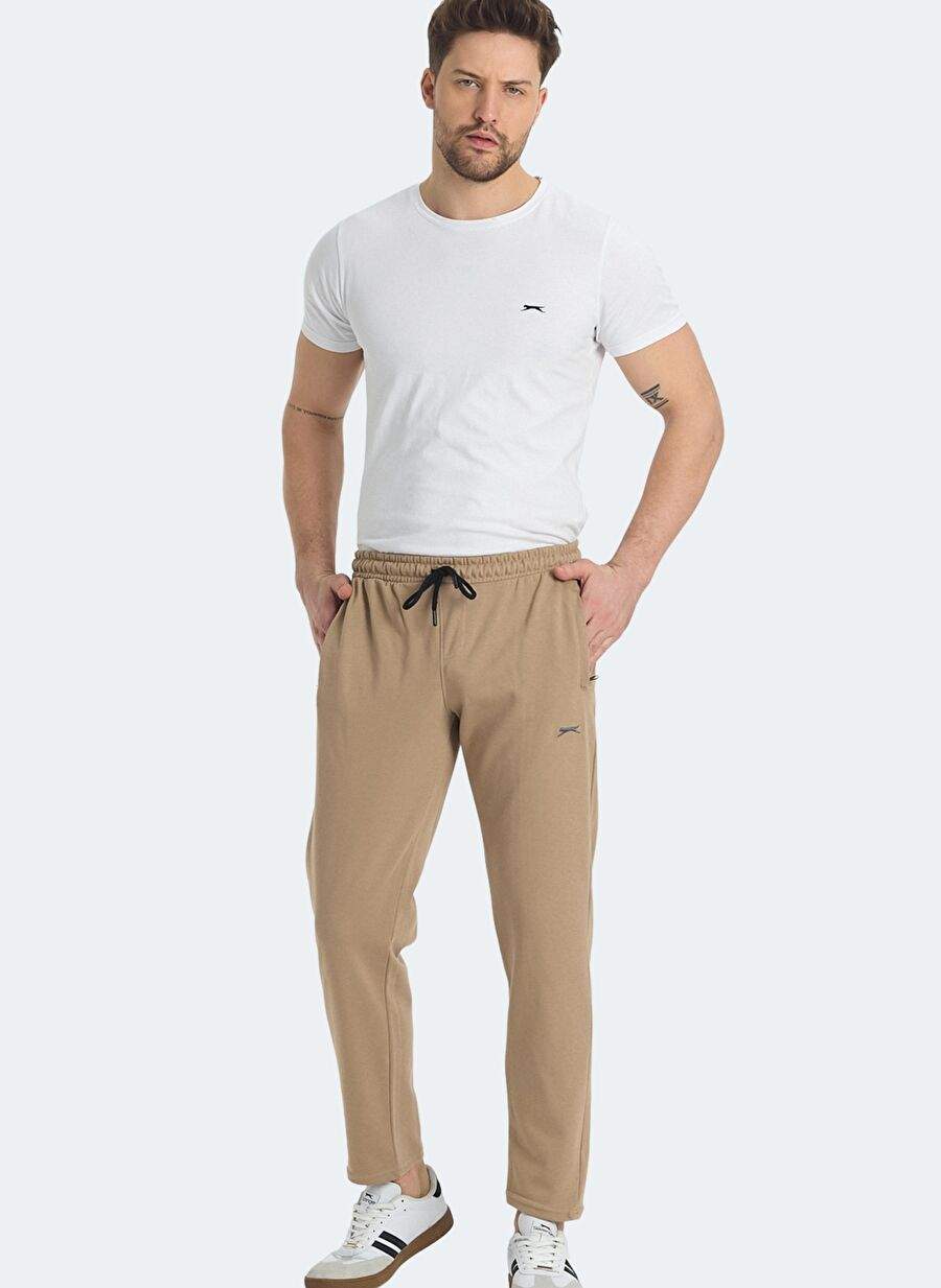 Slazenger KIRABO الرجال Sweatpants ستة القهوة — صورة المنتج 4 من 7