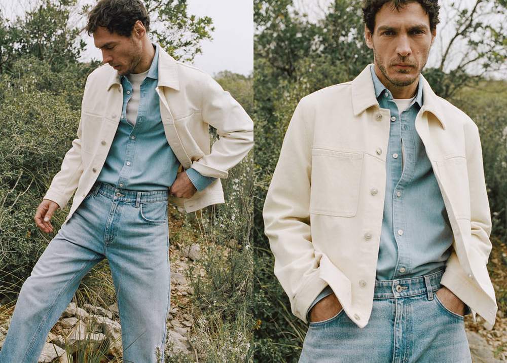 100% cotton denim jacket with pockets — Product image 3 of 13