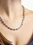 Renkli Baget Tasl 18 Ayar Beyaz Altn Kaplama 42 Cm Gumus Gerdanlk — Product image 20 of 35
