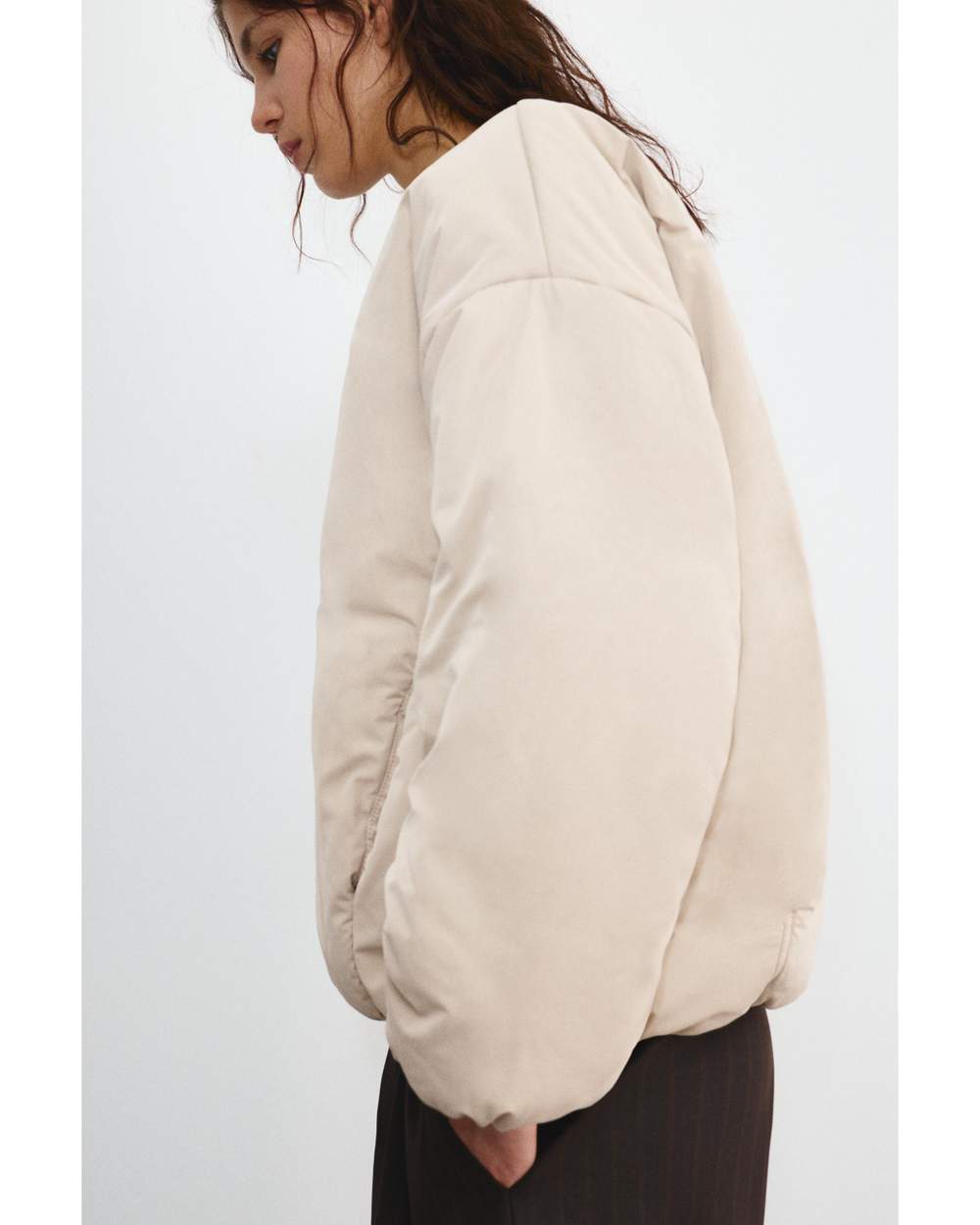 Puffer jacket with snap button — Product image 21 of 22