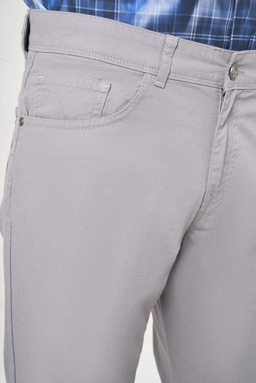 Bisse Erkek 5 Cepli Spor Pantolon Gri PNS23Y23105_D55 — صورة المنتج 3 من 4