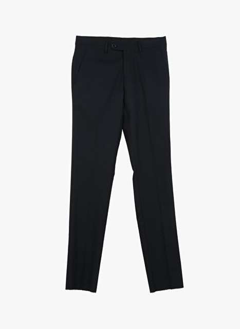 Slim Fit Navy Blue Men's Trousers PN1014400315
