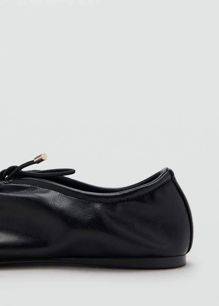 Ruched shoes with bow — صورة المنتج 5 من 6