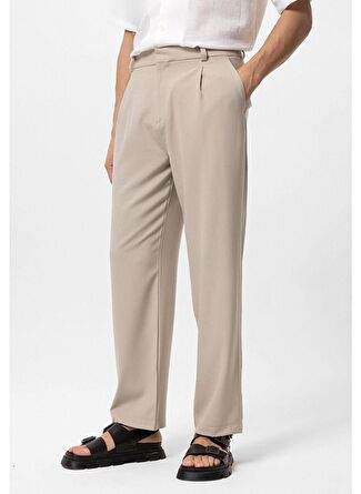 Antioch Stone High Waist Baggy Men's Trousers — Product image 9 of 35