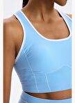 Cizgi Detayl Biyeli Sporcu Sutyeni Soft Mavi — Product image 25 of 30
