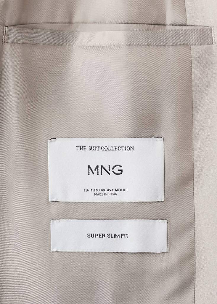 Super slim-fit suit jacket in stretch fabric — Product image 29 of 30