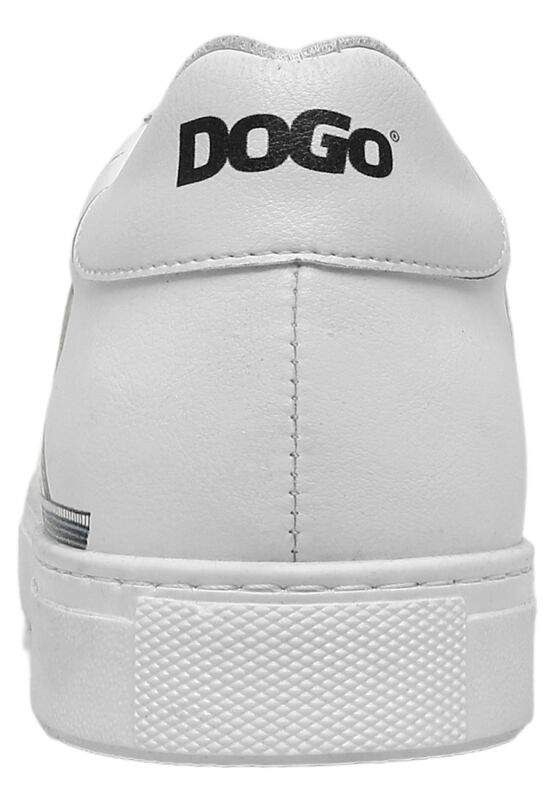 Men Vegan Leather White Sneakers - It's the Time for London Design — Product image 8 of 8