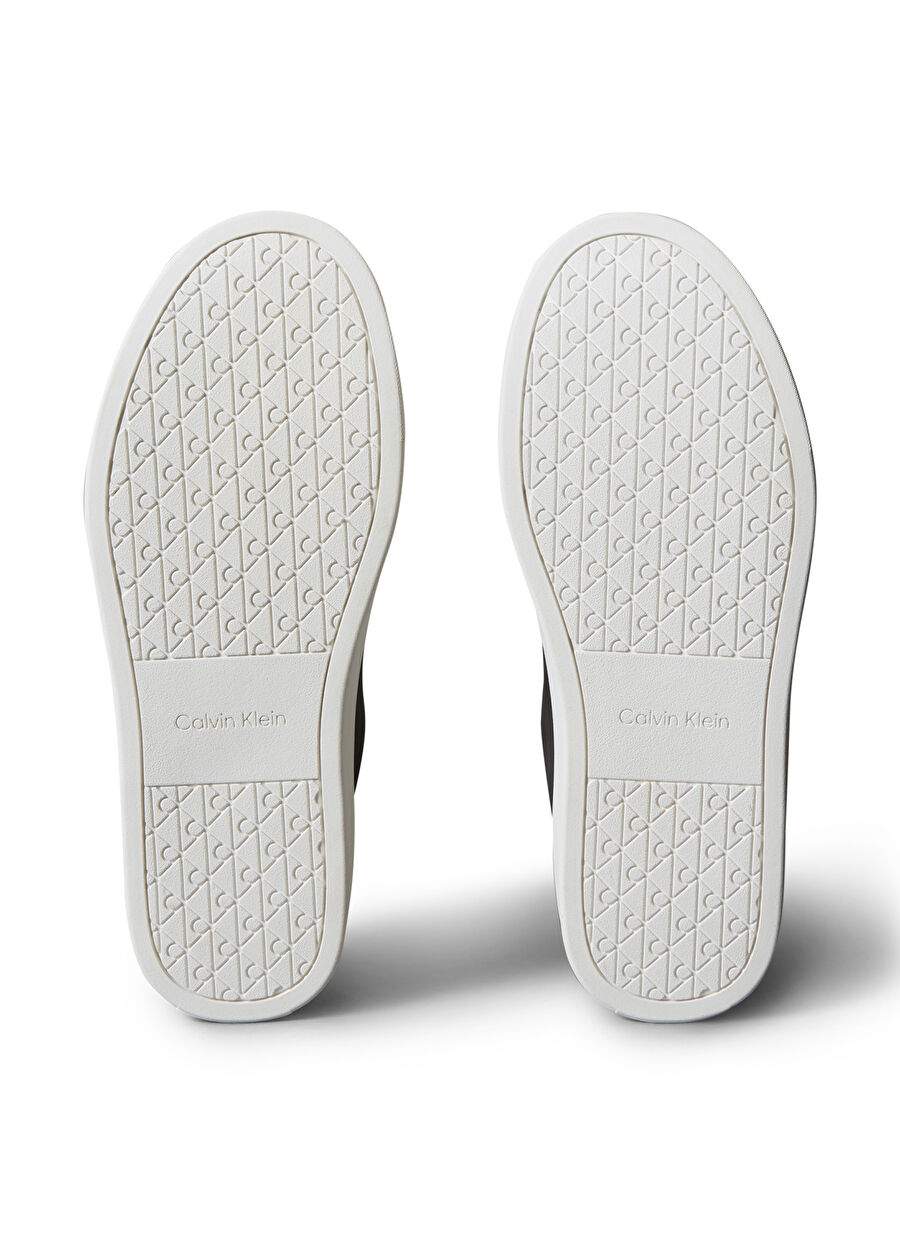 Calvin Klein Siyah Erkek Deri Sneaker Classic Cupsole Laceup Lth — صورة المنتج 6 من 6