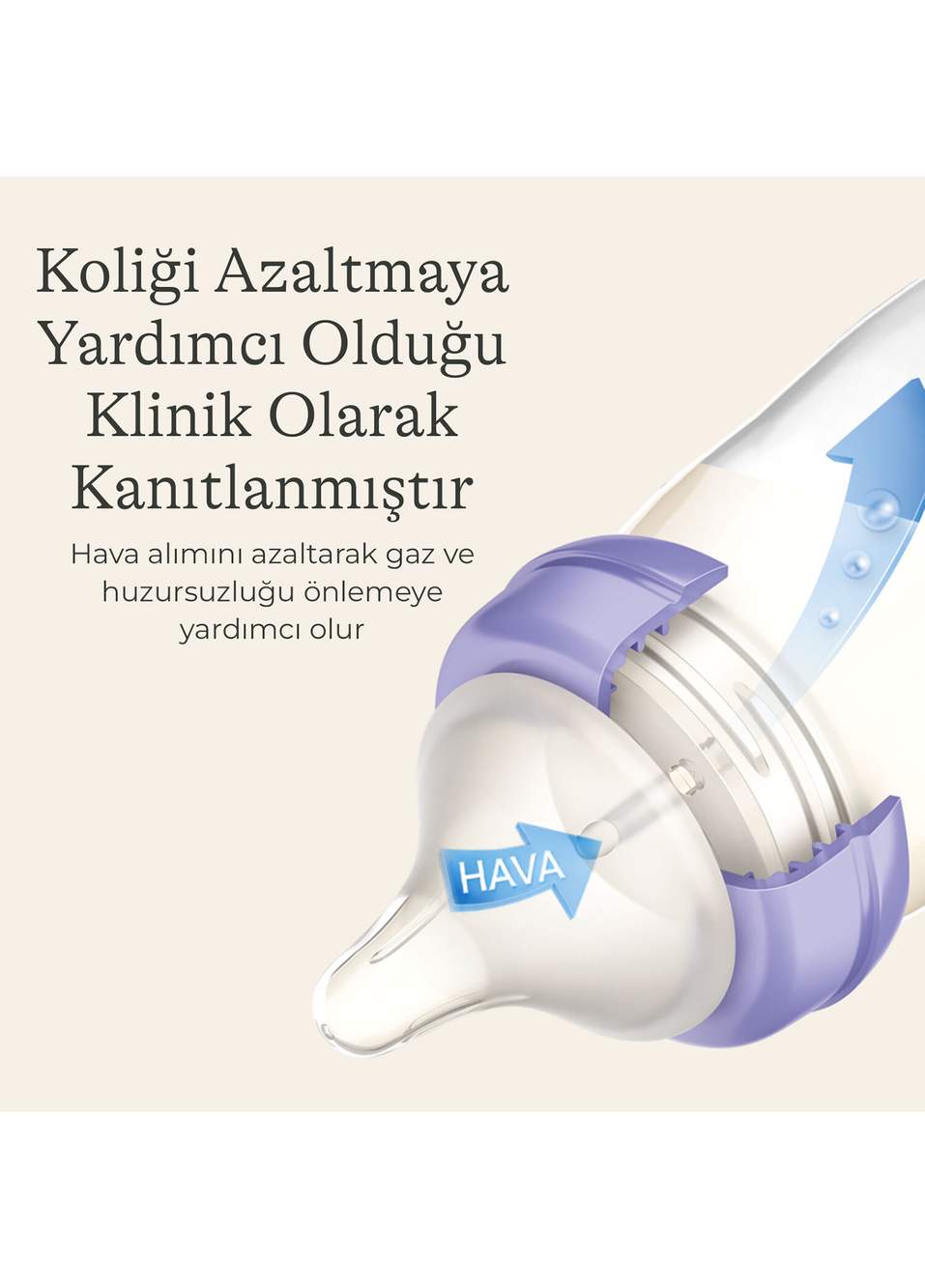 NaturalWave® 1 Ay+ Biberon Emziği Pp 2'li Biberon 160 ml — صورة المنتج 5 من 8