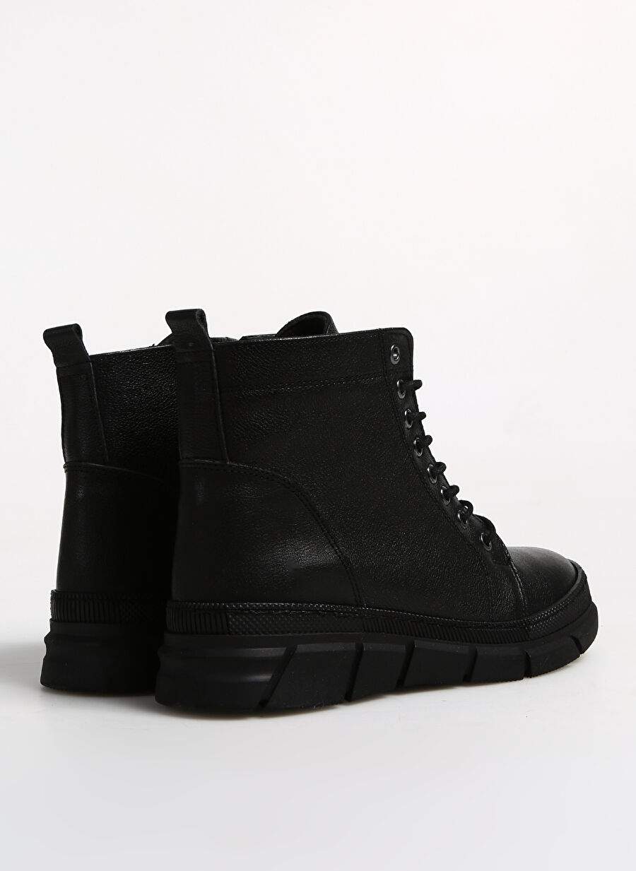 Bulldozer Black Women Leather Boots BUL-240631 — Product image 4 of 5