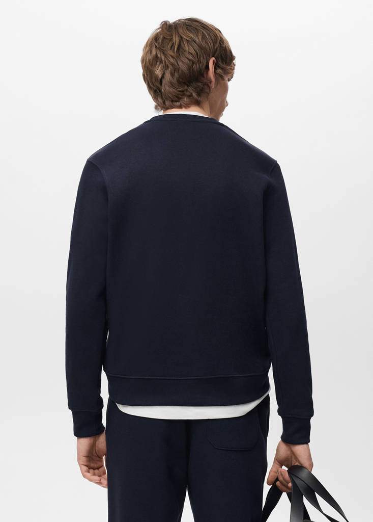 Cotton sweatshirt with soft-touch lining — Product image 25 of 30