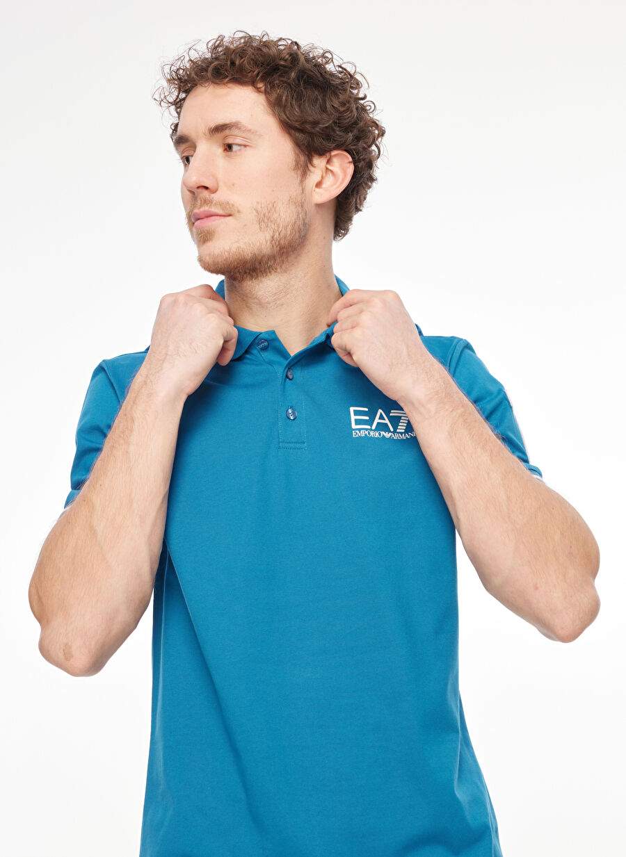 EA7 Saks Erkek Polo T-Shirt 6RPF01PJ7BZ1584 — Product image 3 of 5