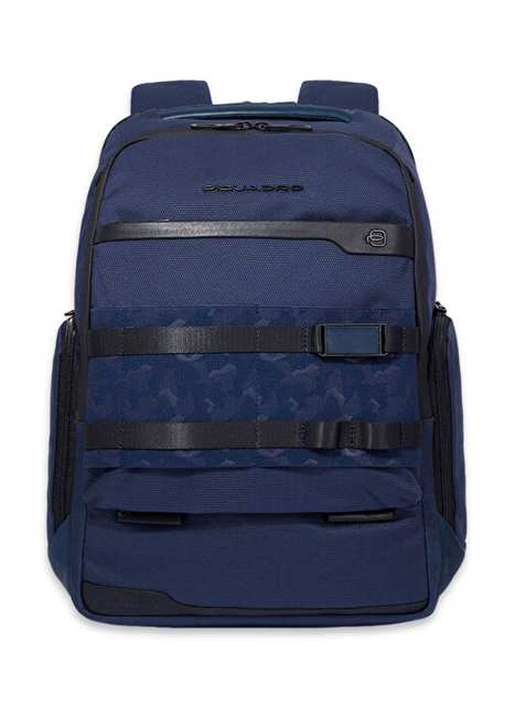 Piquadro Blue Men's Leather Backpack CA6386FX