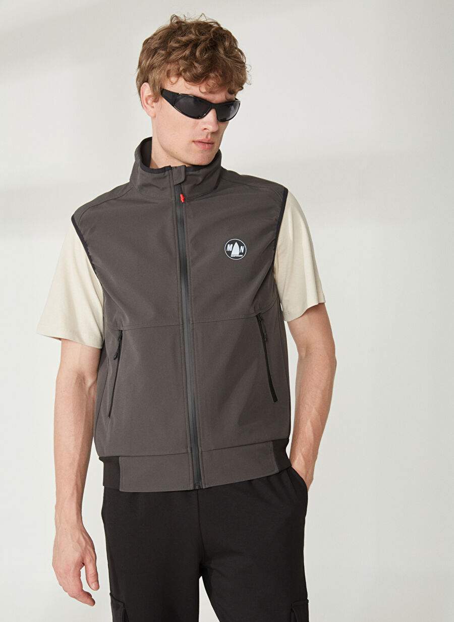 Murphy&Nye Düz Siyah Erkek Yelek LEECH GILET — Product image 3 of 5