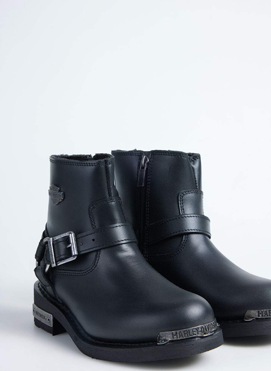 Harley Davidson Siyah Kadın Deri Bot 025Z100641 — Product image 5 of 5