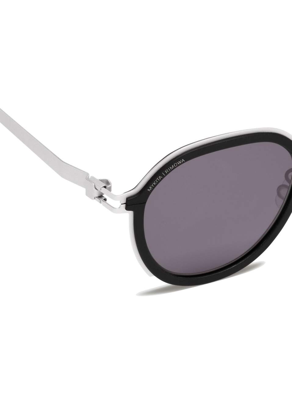 Mykita Mr001 Al1 C379 Silver Black Steel Unisex Sunglasses — Product image 3 of 6