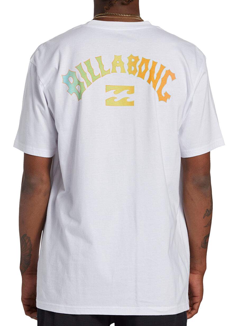 Billabong Abyzt02256 Arch Fill Tees Beyaz Regular Fit Desenli Erkek T Shirt — Product image 5 of 7