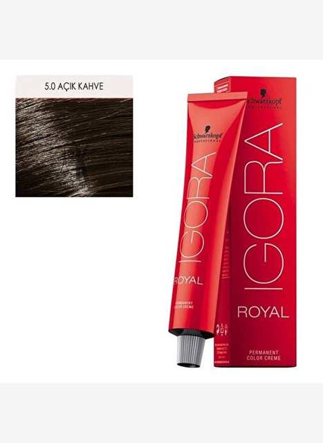 Igora Royal Saç Boyası 5-0 Açık Kahve 60 ML