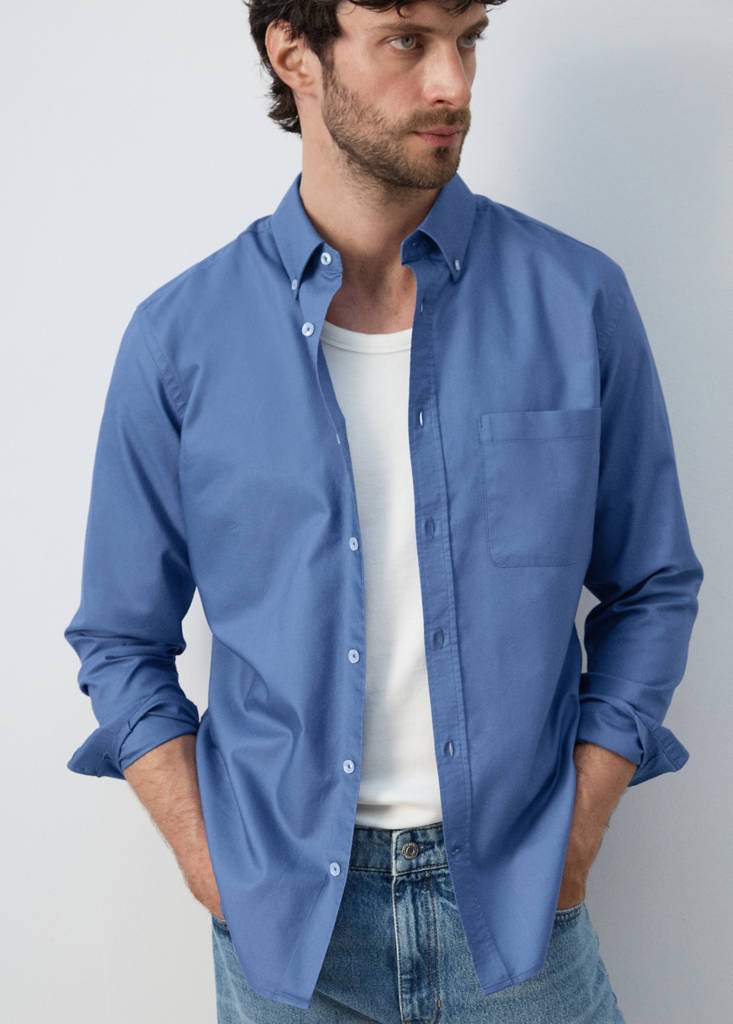 Lightweight Oxford shirt 100% cotton regular fit — Product image 7 of 30