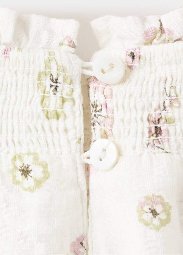 Cotton blouse with floral pattern — Product image 4 of 7