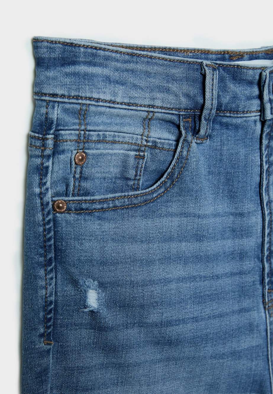 D09 Super high-waist skinny jeans — صورة المنتج 8 من 104