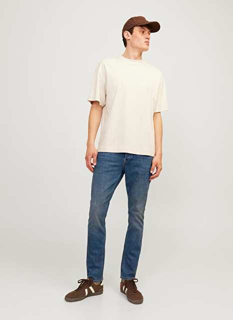 Men's Cotton Denim Pants 12259084_JJIGLENN JJORIGINAL SQ 914