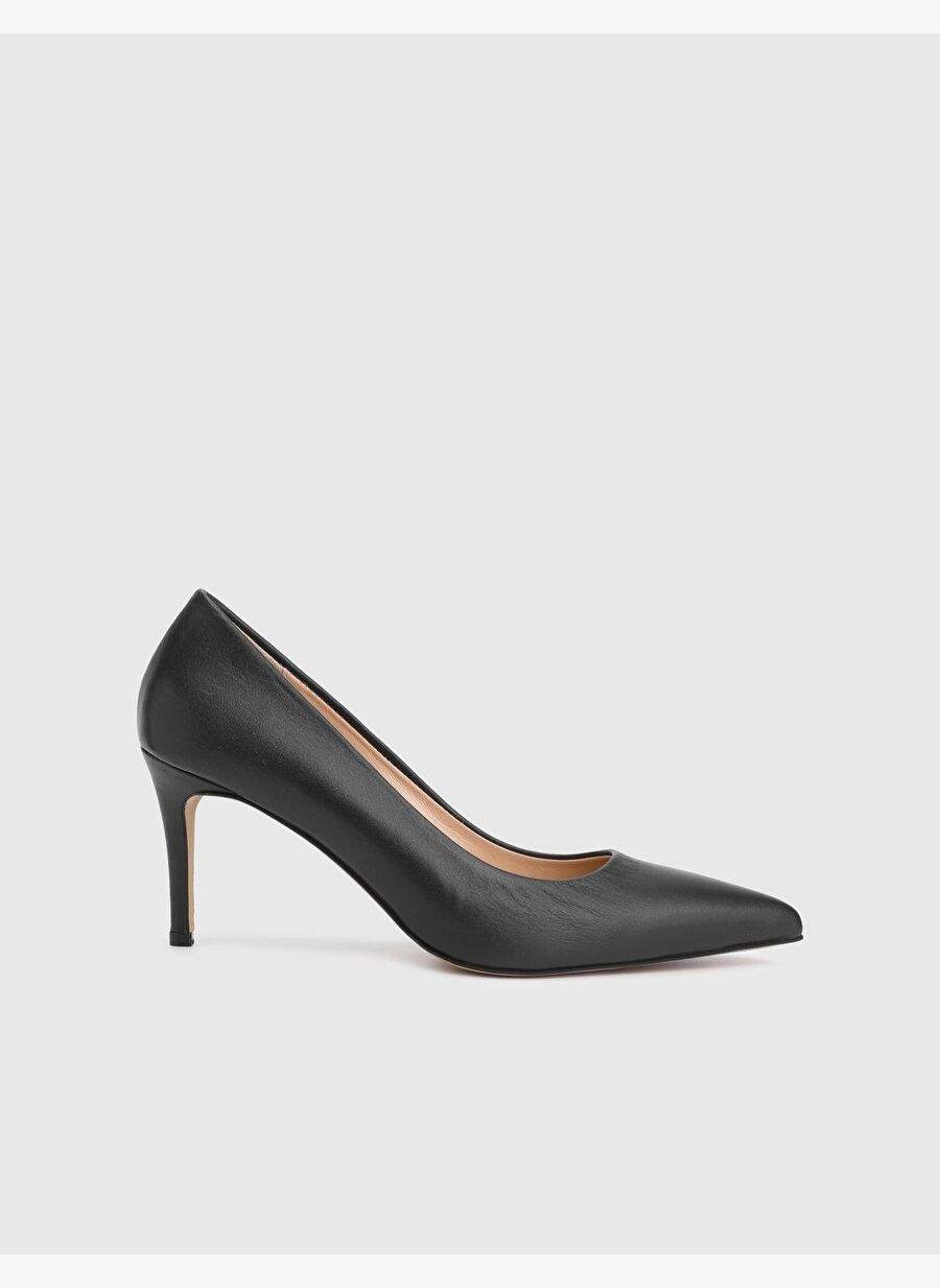 Haidee Hakiki Deri Siyah Kadın Stiletto — Product image 3 of 4