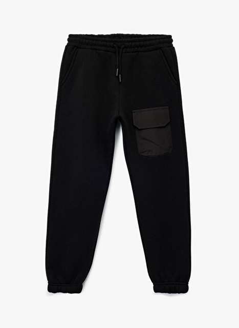 Koton Siyah Erkek Cocuk Sweatpant 6wkb40027tk