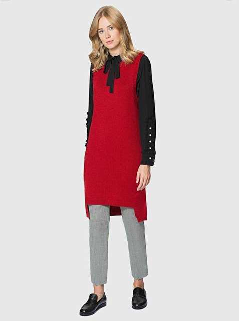 Sleeveless Long Sweater Tile K1879203_016