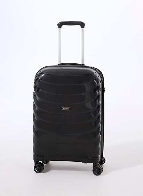 Discovery Expedition Black Pocket Hard Suitcase Dsc 5263 Cabin