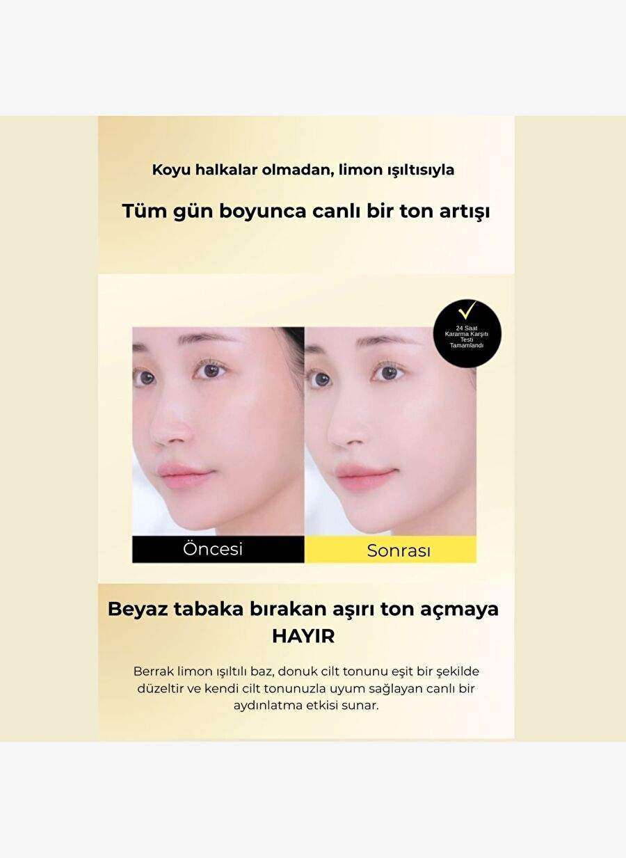 Beplain Lemon C Glutathione Tone Up Güneş Kremi 50ml — Product image 5 of 8