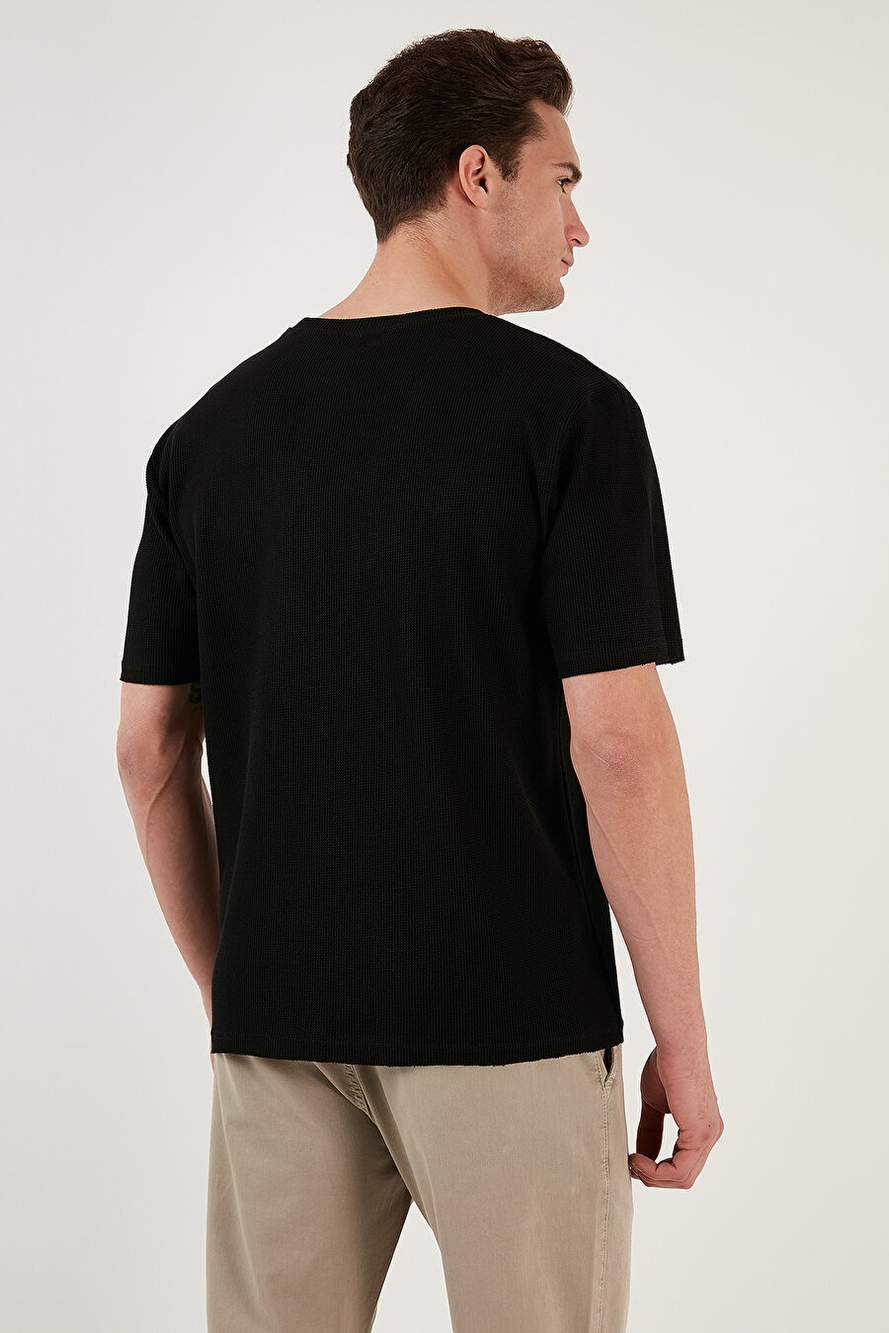 Buratti Cotton Comfortable Cut Single Pocket Cycling Collar T Shirt Men's T SHIRT 5902642 — Product image 6 of 6