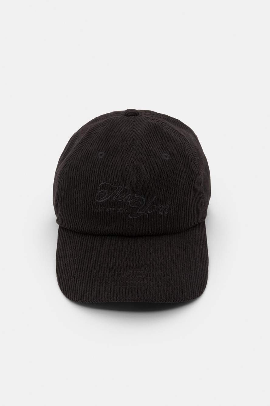 Black corduroy cap — Product image 3 of 8