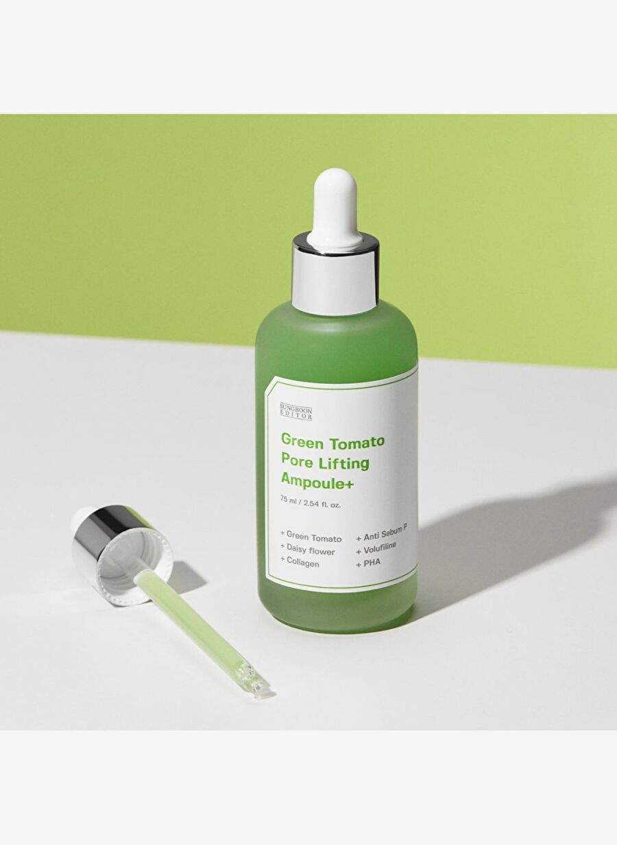 Sungboon Green Tomato Gözenek Sıkılaştırıcı ve Cilt Toparlayıcı Etkili Çok Yönlü Serum 75ml — Product image 4 of 7