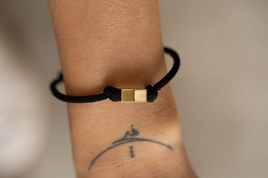 Altn Cift Kup Erkek Bilekligi — Product image 3 of 5