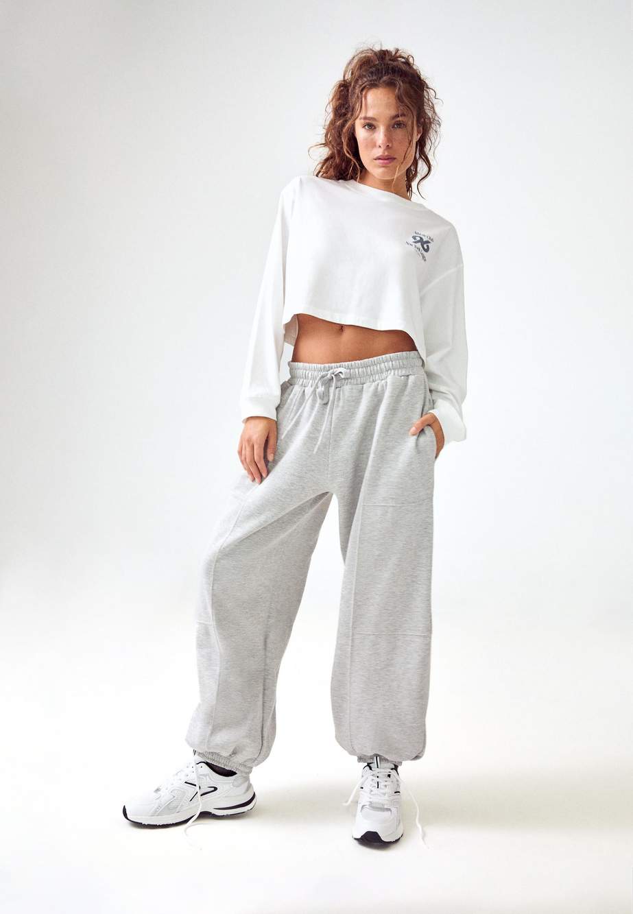 Plush balloon jogger trousers — صورة المنتج 34 من 140