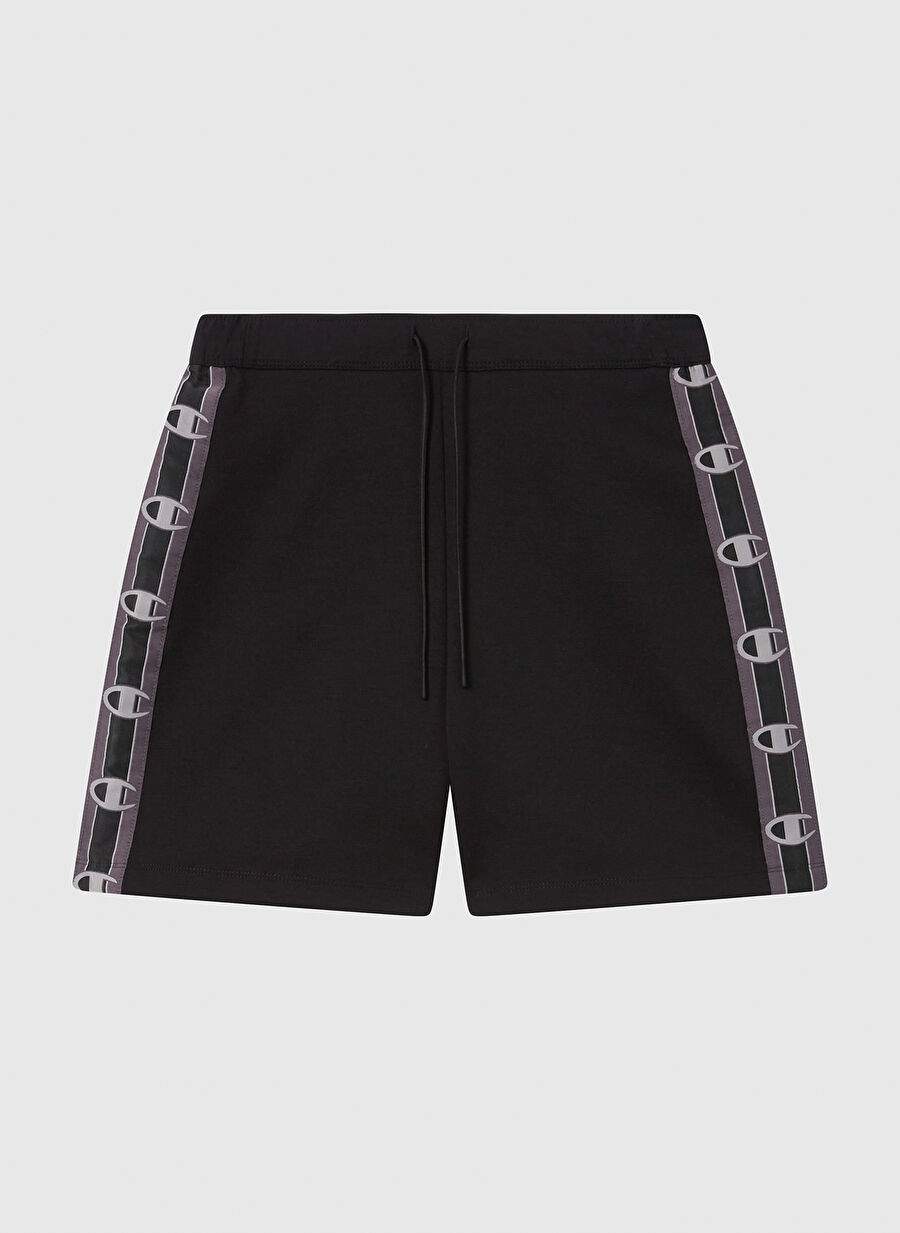 Champion 118788-KK001 Shorts Siyah Kadın Şort — صورة المنتج 5 من 5