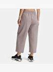 Women's UA Unstoppable Fleece Grid Crop Sweatshirt Six 1386492-015 — Product image 10 of 15