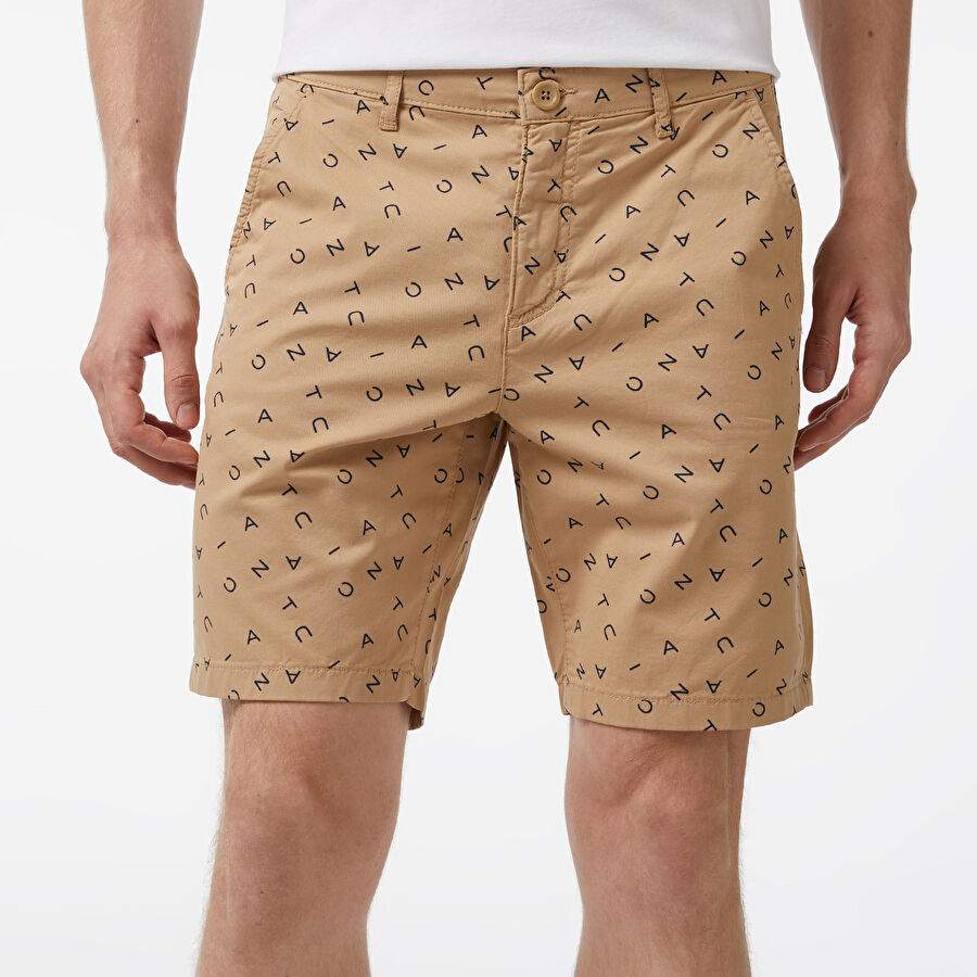 Nautica Male Beige Slim Fit Baskl Bermuda — Product image 4 of 5
